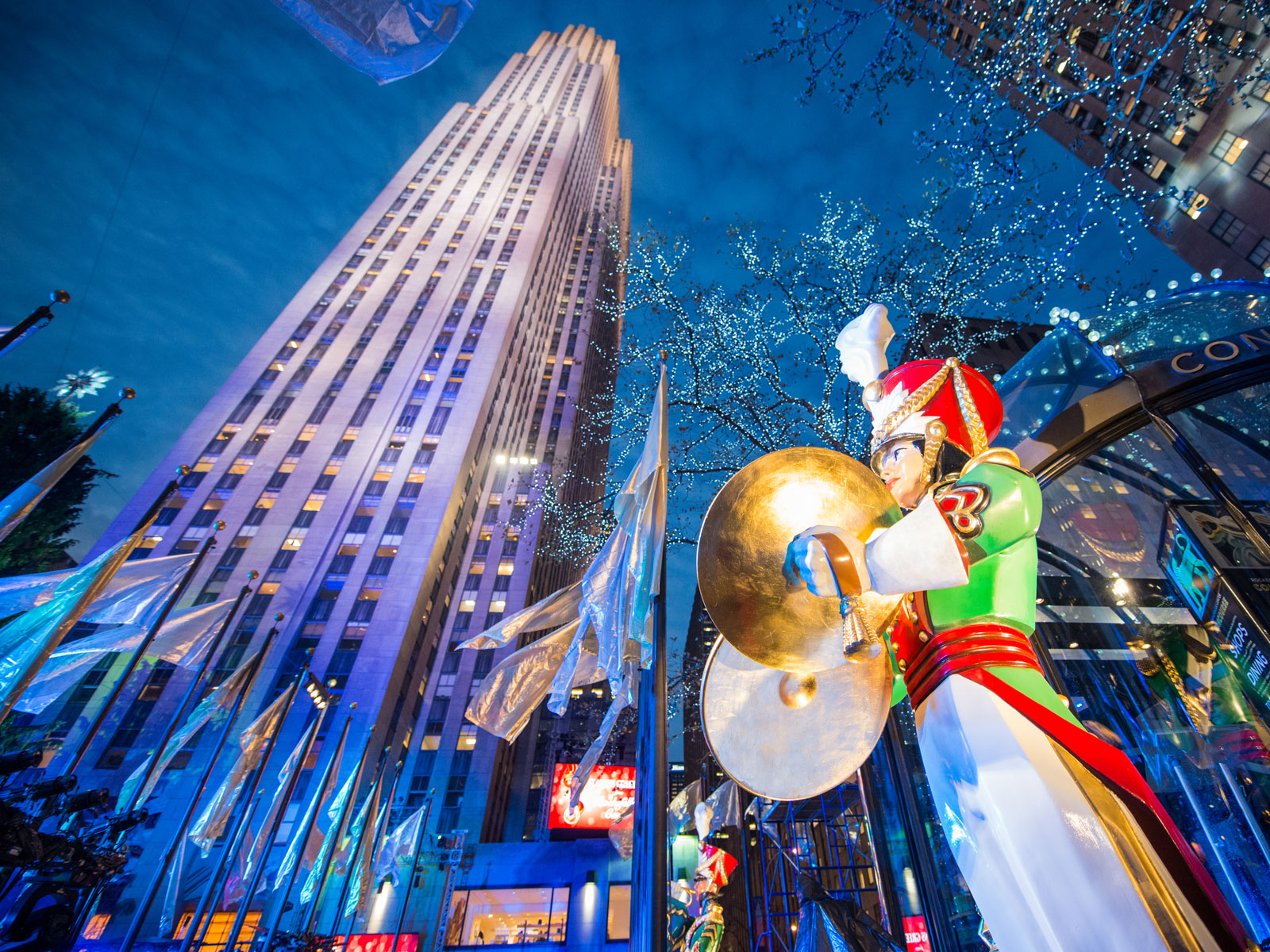 new york christmas tourist