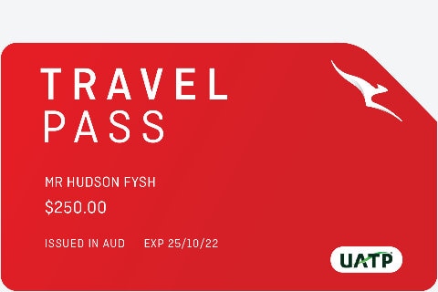 how to find qantas travel pass